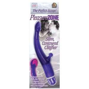  Pleasure zone slim contoured clitifier purple Health 