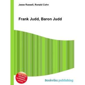  Frank Judd, Baron Judd: Ronald Cohn Jesse Russell: Books