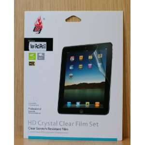  HD Crystal Clear Screen Protector Film for Apple New iPad 