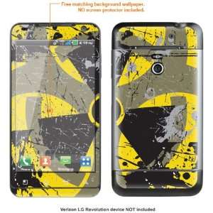  Protective Decal Skin STICKER for Verizon LG Revolution 