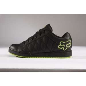  Fox Racing Black/Green Default Shoes