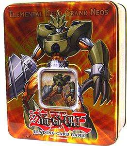 ELEMENTAL HERO GRAND NEOS Yugioh Collectors Card Tin  