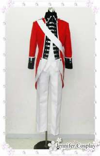 Axis powers APH UK Revolution​ary War Uniform Cosplay  