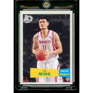   1957 58 Variations # 11 Yao Ming   NBA Trading Card: Sports & Outdoors