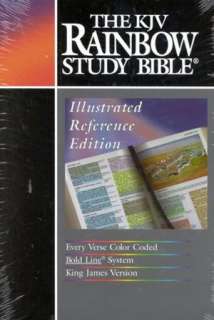 The KJV Rainbow Study Bible, Illustrated Reference Edition King James 