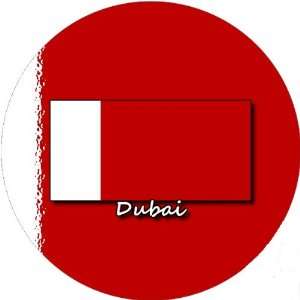  Pack of 12 6cm Square Stickers Dubai Flag