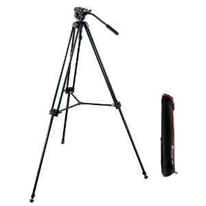  Manfrotto 701HDV,547BK Video Tripod System with Case 