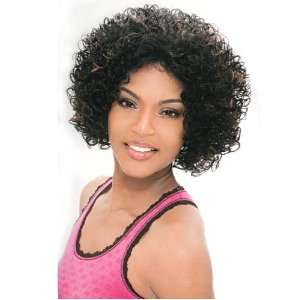    Model Model Synthetic Baby Hair Lace Front Wig   Kathy 1B: Beauty