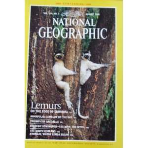  National Geographic Magazine August 1988 Lemurs 