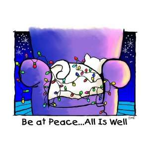  Be At Peace Holiday Greeting Cards, Bakers Dozen Health 