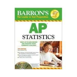  Barrons AP Statistics with CD ROM 5th (fifth) edition 