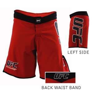 UFC Classic Fight Shorts (Red, 38 Inch): Sports & Outdoors