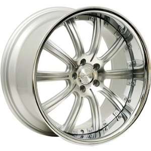 Concept One 748 RS 10 Silver Machined Wheel with Painted Finish (22x9 