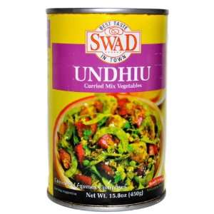 Swad Undhiu Curried Mix Vegetables   15.8oz  Grocery 