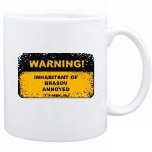  New  Warning  Inhabitant Of Brasov Annoyed  Romania Mug 