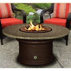   The Casa Blanca Collection Chat Height Fire Pit Table: Home & Kitchen