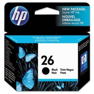  51626A (HP 26) Ink, 790 Page Yield, Black Electronics