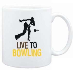  New  Live To Bowling  Mug Sports
