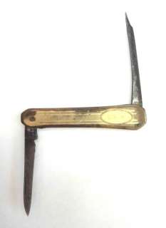 antique early MILLER POCKET KNIFE u.s.a.  