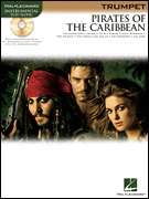 Pirates of the Caribbean Trumpet Sheet Music Book & CD  
