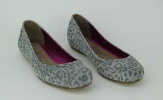 TOMS Grey Gisele Ballet Flats  