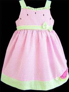 NEW Baby Girls PINK WATERMELON SURPRISE Dress 18M NWT  