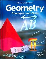 McDougal Concepts & Skills Geometry Student Editon Geometry 2005 