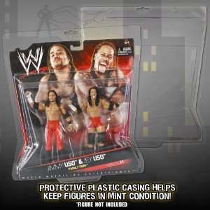   Figure Cases for WWE Mattel Two Pack Figures (2009 2011): Toys & Games