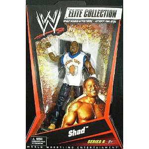  WWE Elite Series 6 Shad Action Figure: Toys & Games