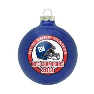    Traditional Ornament   NY Giants NFC Champion