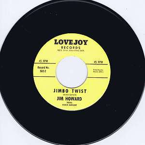 JIM HOWARD   JIMBO TWIST   WILD EARLY 60s JIVIN ROCKER  