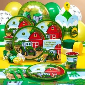   Johnny Tractor Deluxe Party Pack for 8 & 8 Favor Boxes: Toys & Games
