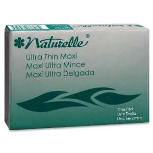  Naturelle Stayfree Ultra Thin Maxi Pad,Contoured Shape 