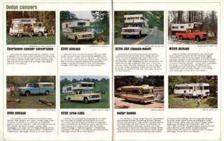  Recreational Vehicles   Enjoy The Great Outdoors With Dodge   1969 