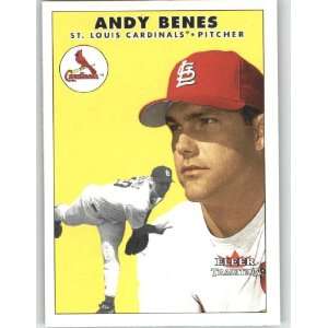  2000 Fleer Tradition Update #44 Andy Benes   St. Louis 