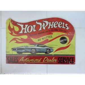 by Larry Woods version of Hot Wheels original packaging art, the Hot 