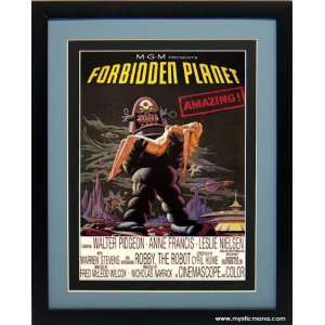  Forbidden Planet Sci fi Movie Poster Framed Everything 