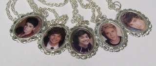 One Direction Necklace   5 Picture Options   Harry Louis Niall Liam 