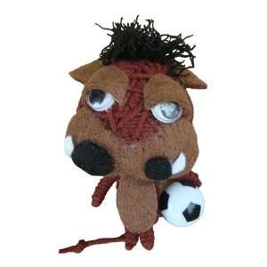  Warthog Soccer Pets Mardi Gras Series Voodoo String Doll 