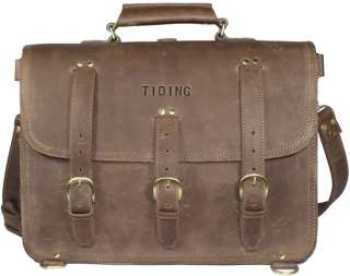 Vintage Mens Thick Bull Leather Luggage Duffle Gym Bag Backpack Tote 