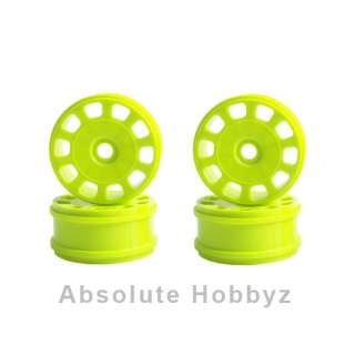 Kyosho 1/8th Off Road Wheels (Yellow) (4)  