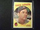 1959 TOPPS ROCKY ROCCO COLAVITO CLEVELAND INDIANS  