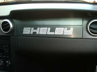 Under Hood / Dash Shelby cobra mustang Decals decal  