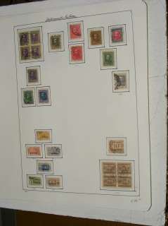 Collection stamps of Italian colonies 1893 1986.  