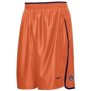  Nike Auburn Tigers Orange Classic Durasheen Shorts: Sports 