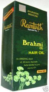 200ml Ramtirth Brahmi HAIR OIL LOSS FALL USA SELLER  