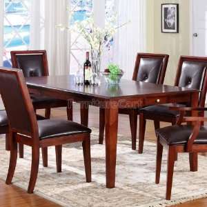    World Imports Addison Dining Table 954 T: Furniture & Decor