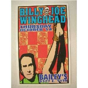Billy Joe Winghead Handbill Poster