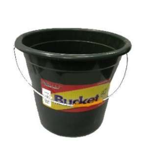 Plastic Bucket Metal Handle Assorted color Case Pack 48