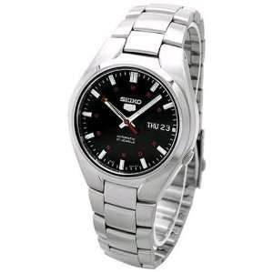 Seiko 5 Automatic Day and Date Black Dial Mens watch 